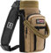 NATURE PIONEOR Insulated Water Bottle Holder with Shoulder Strap for 25 32 40 OZ Sports Water Jugs Bottles, Carrier/Pouch Sleeve for Outdoor Camping, Hiking,Gym
