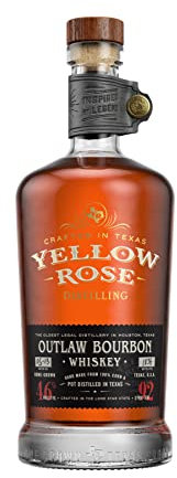 Yellow Rose Outlaw Bourbon Whisky 0,7L (46% Vol) - [Enthält Sulfite]