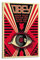 Obey Never Trust Your Eyes Poster, dekoratives Gemälde, Leinwand, Wandkunst, Wohnzimmer, Poster, Schlafzimmer, 60 x 90 cm