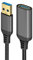 HCTian USB 3.0 Extension Cable 9.8ft/3m, USB 3.0 A Male to A Female USB Extender Lead 5Gbps High Speed Data Transfer Compatible with Printer, Scanner, Keyboard, Oculus Rift, Camera, Black