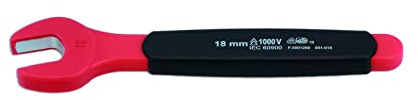 Laser 8551 Insulated Open Ended Spanner 18mm