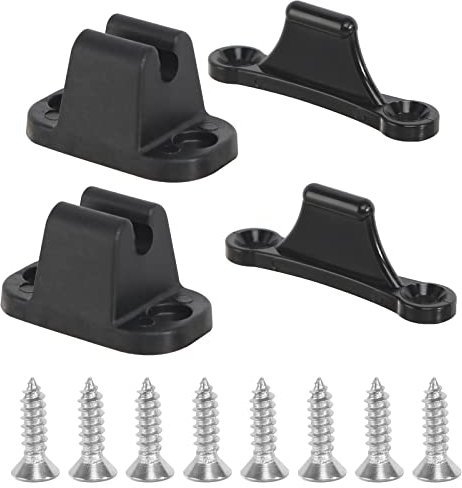 Türstopper Türhalterung Clip Kit, 2 Stück Türschnapper Wohnwagen T-Förmige Türstopp Halteklammer, Türhalter Türstopper Türfeststeller für Wohnwagen Und Wohnmobil Boote Schränken