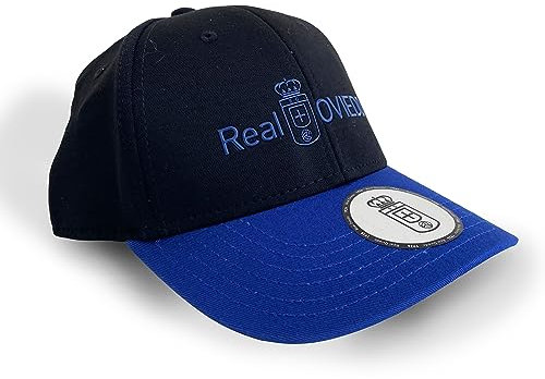 Real Oviedo Unisex Cap baseballmütze, Schwarz, 58