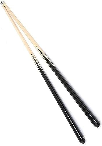 FOXSMZZ 2 kleine Billard-/Snooker-Queues, handgefertigt, für Kinder und Erwachsene, ideal für enge Räume und Jugendliche (68 cm)
