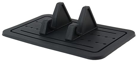 Amosfun Stable Portable Car Dashboard Phone Holder Silicone Bracket for Sat Nav Tablets Mp3 Players