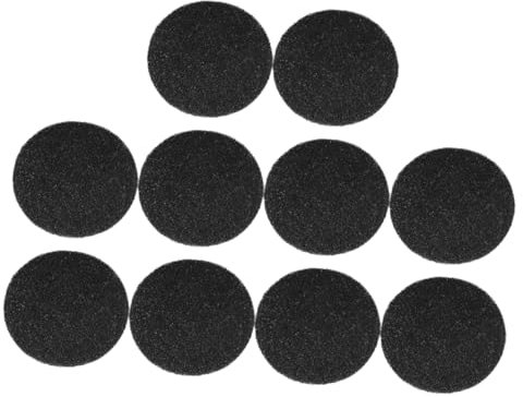 Veemoon 10 Pièces Élément Filtrant à Charbon Actif Couverture De Ventilateur Matériau Du Désodorisant De Poubelle Filtrants Anti-odeurs Coton Déodorant Accessoires Équipement D'aquarium