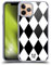 Head Case Designs Diamanten Schwarz-Weiss Muster Softgelhülle Kompatibel Mit Apple iPhone 11 Pro Und Kompatibel Mit Magsafe Zubehör