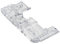 Bernina Nr. C27 Transparenter Standard-Nähfuß für L 890 Overlock