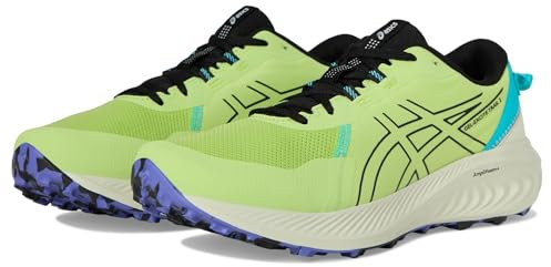 ASICS Tenis Gel-Excite Trail 2 para hombre, Lima Verde/Negro, 42.5 EU
