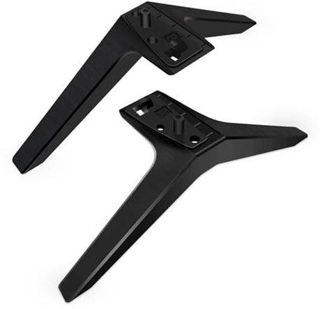 UIHMSWYAL Bracket for LG TV Leg Replacement, TV Stand Legs for LG 49 50 55 Inch TV 50UM7300AUE 50UK6300BUB 50UK6500AUA Screw-free and Durable