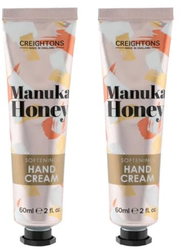 Crēightons Manuka Honey Softening Hand Cream | 60mL Each [TWIN PACK]