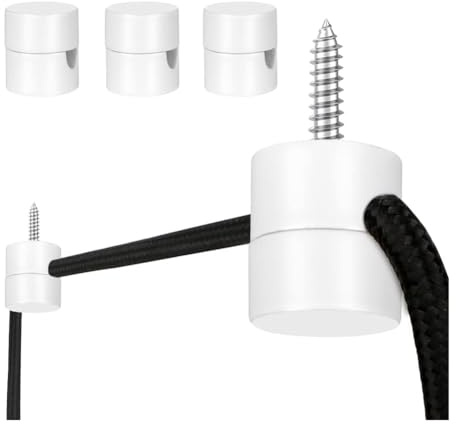 Lonrtesw Confezione da 3 Ganci da Soffitto per Lampade A Sospensione A Soffitto, Gancio per Lampada A Sospensione per Lampada da Soffitto, Ganci da Soffitto, Lampada Fai da Te Facile da Usare