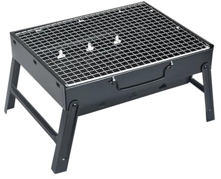 1 pz Barbecue portatile da esterno Barbecue da campeggio pieghevole Barbecue da cucina a carbone for uso domestico