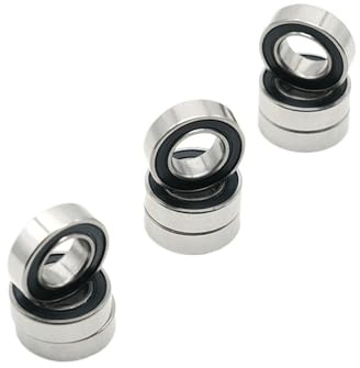10 Stück S689RS Kugellager 9x17x5 mm ABEC-7 S689 RS 2RS Kugellager schwarz abgedichtet