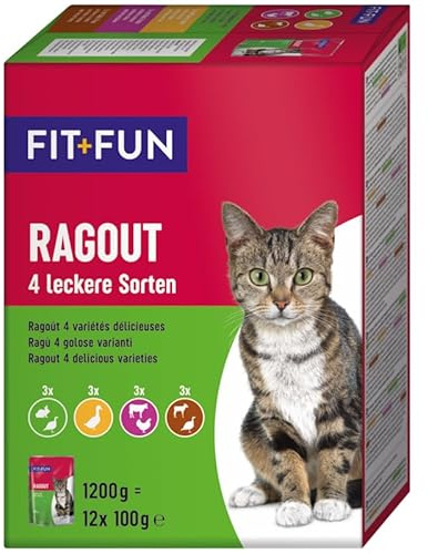 FIT+Fun Adult Ragout 4 Sorten 12x100g