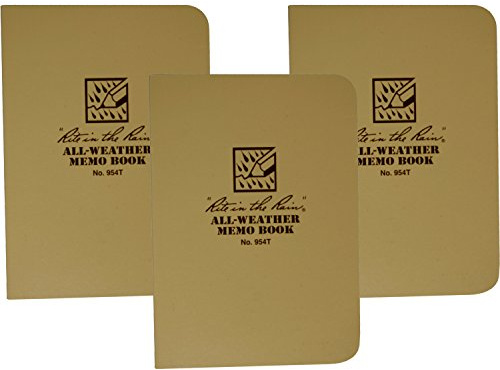 Rite in the Rain 954T Tactical Note Book (5 x 3 1/2), Pack of 3