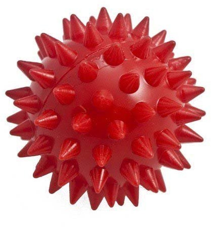 WePlay Igelball - Rot, Ø 5cm - Massageball für den ganzen Körper - Neu