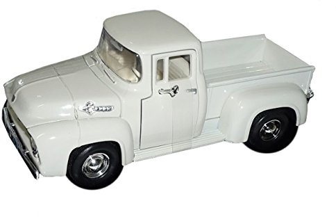 Motormax Ford F100 F-100 Weiss Pick-up Pickup 1956 Pritsche Oldtimer 1/24 Modellauto Modell Auto