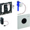 Geberit HyTronic UR-Strg. Mambo Edelstahl Zink-Druckguss beruehrungslos IR/Batterie 116033FW1