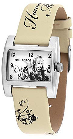 Time Force Jungen Analog Quarz Uhr mit Leder Armband HM1008
