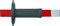 USAG U03540002 - 354 A - Burin extra-plat avec protecteur