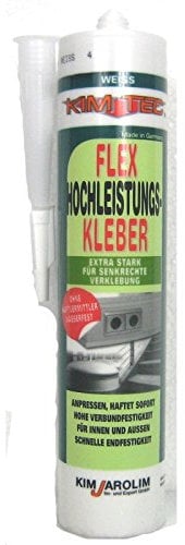 Kimtec Flex Hochleistungskleber, 455 Gramm in weiss