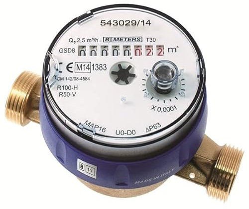 Sferaco - Compteur d'eau - Compteur divisionnaire eau froide pré-équipé télérelevage - 3/4 (20x27)