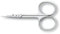 3 Claveles - Tijera Cutículas Recta 9 Cm Manicura Profesional, Para Cortar Cutículas, Acero Carbono, Niquelada, Tijera Recta, 44 g