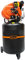 Compressore verticale 50 LT Vinco 60611 doppio manometro 8bar monofase 195 l/m. MEDIA WAVE store ®