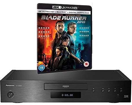 Panasonic Bundle DP-UB9000 MULTIREGION for DVD Blu-ray Player Bundle with Blade Runner 2049 Ultra HD 4K Blu-ray Disc