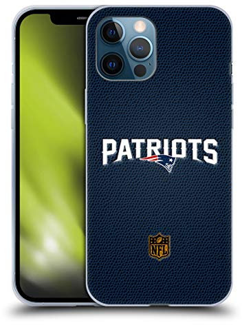 Head Case Designs Offizielle NFL Fussball New England Patriots Logo Gelhülle [Militärischer Schutzgrad] Kompatibel Mit Apple iPhone 12 Pro Max Und Kompatibel Mit MagSafe
