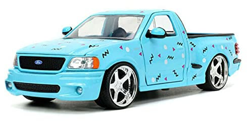 I Love The 90s 1:24 1999 Ford F150 SVT Lightning Die-cast Car, Toys for Kids and Adults
