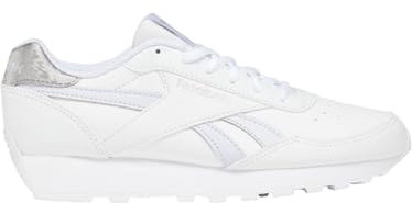 Reebok Rewind Run, Scarpe da Ginnastica Donna, Bianco Lilla Lucido Argento con, 41 EU