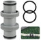 VDYXEW Pool Hose Connector, 38 mm/1.5 Inch, 2-Way Hose Connector Adapter for Intex, Bestway and Other Above Ground Pools Hose