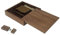 Desuerte Clé USB 2.0 en bois de noyer – Clé USB 16 Go avec élégante boîte en noyer et touche personnalisée – Parfait pour les mariages, les vacances, les cadeaux attentionnés pour les amis, la famille