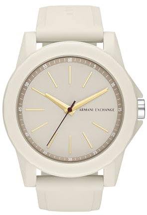 Armani Exchange Watch For Women, Quartz Movement and 40mm Case Size with Stainless steel, Leather or Silicone strap