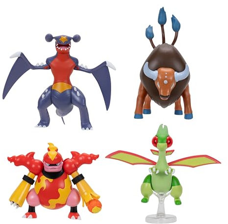 Pokémon Battle Feature Figure 4 Pack - Features Four 4.5-Inch Battle Ready Figures