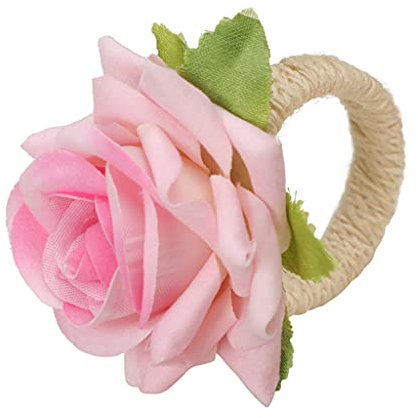 Serviettenhalter mit Rosen-Motiv, Tischdekoration für Hochzeit