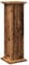 vidaXL Display Stand/Plant Shelf - Old Wood - Three-Tier Storage - Engineered Wood - 31x30x90 cm - Left/Right Customisable Door - Easy Maintenance