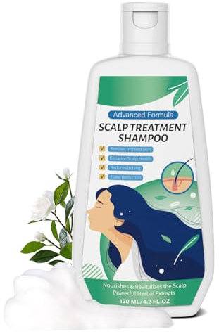 AMAINKI Teebaum Tiefenreinigendes Shampoo, Anti-Schuppen, Öl-Kontrolle, Juckreizlinderung, 120 ml-4