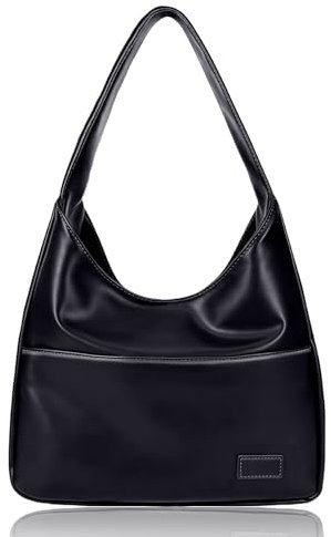 Aucuu Tragetaschen für Damen, Umhängetaschen für Frauen Damen, Hobo Tote Bag, Groß Hobo Tasche, Retro Schultertasche, Leder Handtasche, Vintage Shoulder Bag, Slouchy Tote