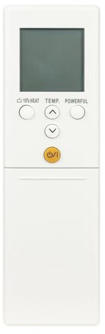 Télécommande de Remplacement AULCMEET AR-REB1E Compatible avec Le climatiseur Portable Fujitsu ASYG 12 LMCE, ASYG07KMCE, ASYG07LUCA, ASYG09LMCA, ASYG12LMCA, ASYG12LMCB, ASYG12LMCE, ASYG18KMTE,