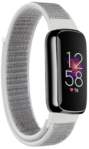 FYISWHO Breathable Sport Armband für Fitbit Luxe, Nylon Armbänder Uhrenarmband, Ersatzarmband für Fitbit Luxe
