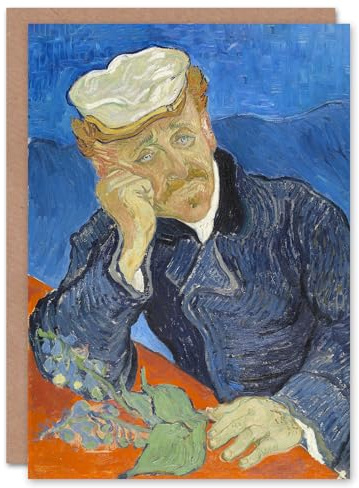 Artery8 Vincent van Gogh Art Card Dr Paul Gachet Portrait