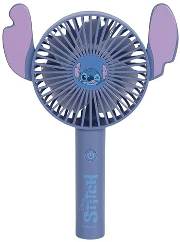 sarcia.eu Stitch Ventilatore da viaggio MINI, ventilatore portatile a mano, ventilatore USB
