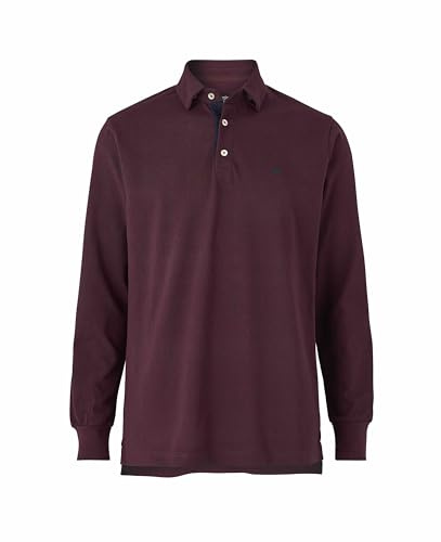Men's Classic Fit 100% Cotton Pique Long Sleeve Polo Shirt | Luxury, Premium Quality, Casualwear, Summer, Holiday, Travel