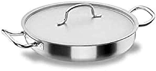 LACOR - 50640 - Paellera con Tapa Chef-Classic INOX. 40cm