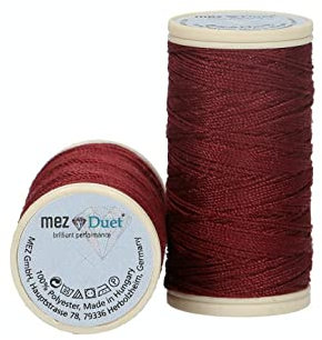 MEZ Duet Zier- Und Knopflochgarn, Stärke: 30, Aufmachung: 30M 9106 Nähgarne