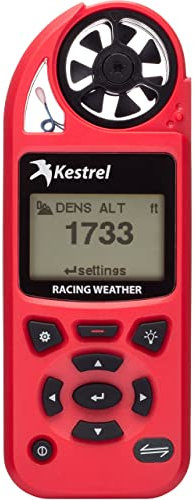 Kestrel OB-KEST-0851RED 5100 Racing Wettermesser, rot, Standard Non-LiNK