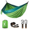 Fieleer Ultraleicht Reise Outdoor Hängematte Camping Hammock | Mit Premium Karabinern&2,5cm Breiten Schwerlastgurten mit 6 Schlingen | 275x140cm, 300kg Traglast, Fallschirm Nylon | Für Draußen Drinnen